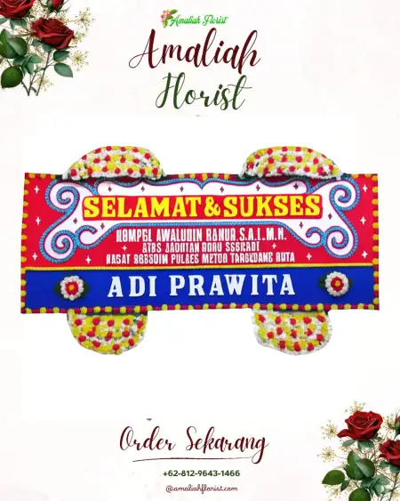 Papan Bunga Ucapan Selamat Labalawa